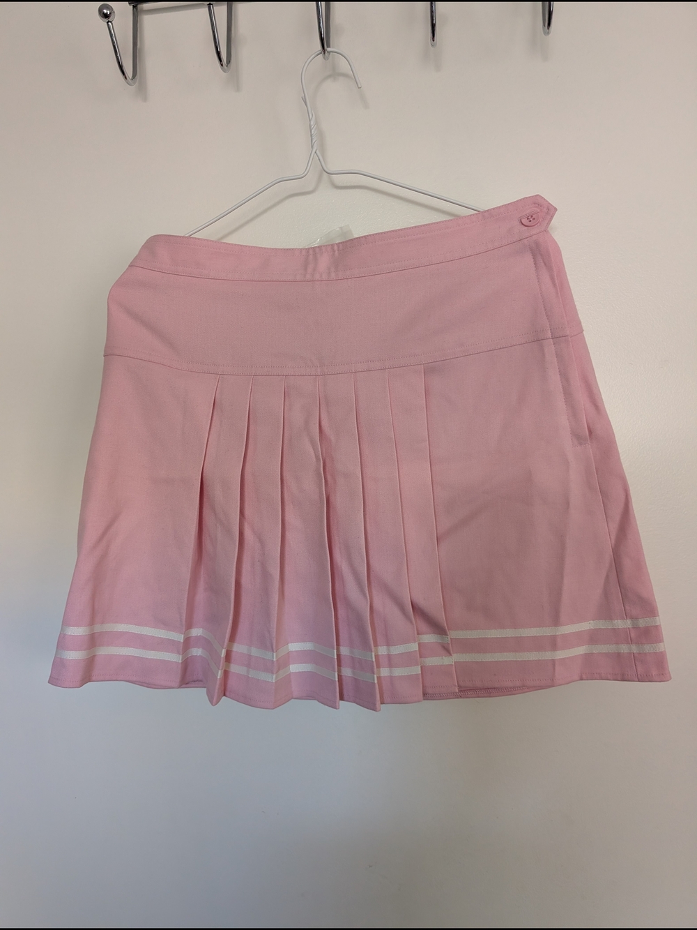 Urban Outfitters Pink Pleated Tennis Skirt